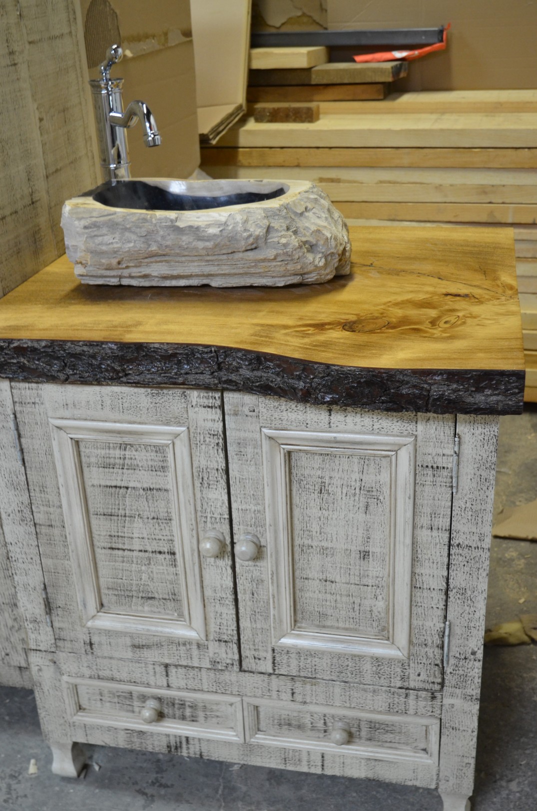Meubles sur mesure en bois massif et bois ancien